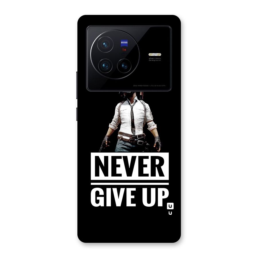 Never Giveup Back Case for Vivo X80