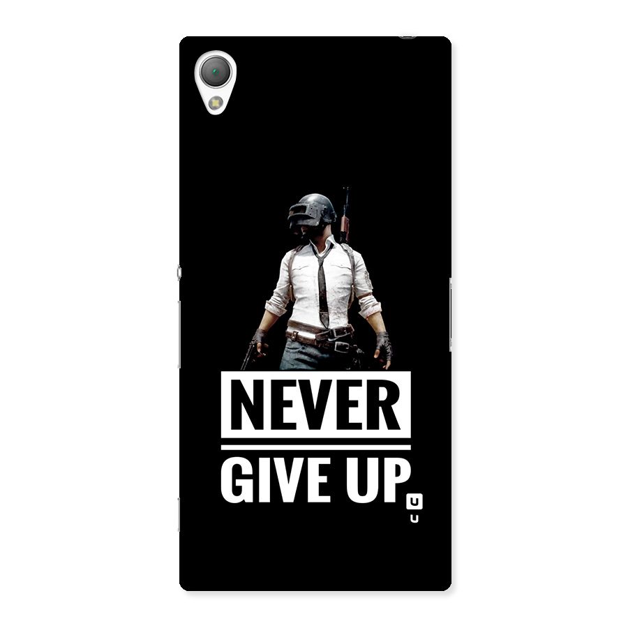 Never Giveup Back Case for Xperia Z3