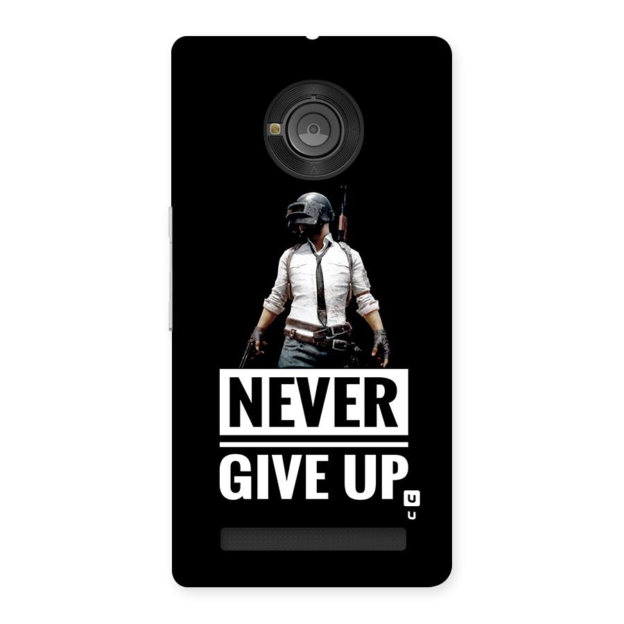 Never Giveup Back Case for Yunique