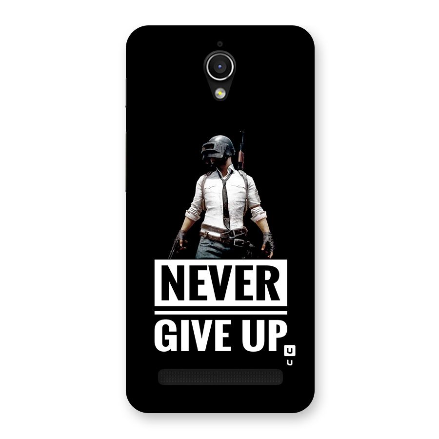 Never Giveup Back Case for Zenfone Go