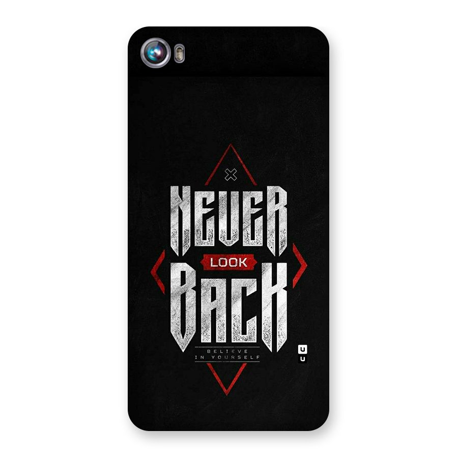 Never Look Back Diamond Back Case for Canvas Fire 4 (A107)