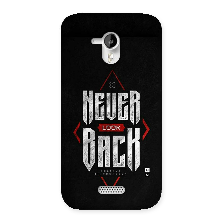 Never Look Back Diamond Back Case for Canvas HD A116