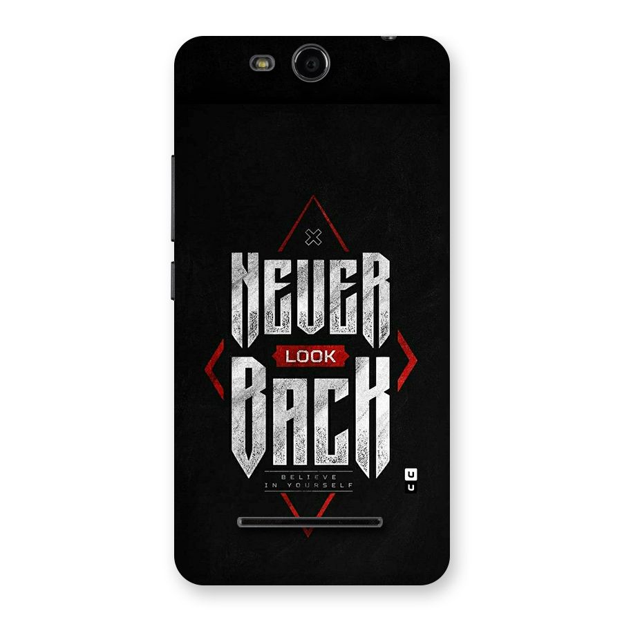 Never Look Back Diamond Back Case for Canvas Juice 3 Q392