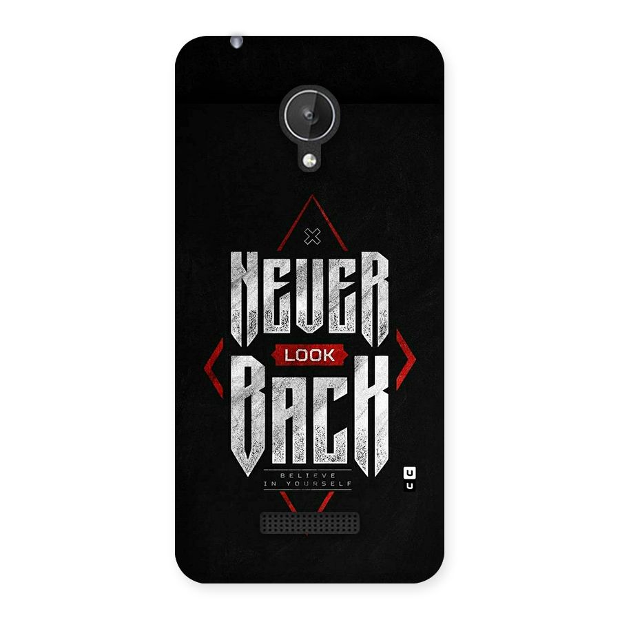 Never Look Back Diamond Back Case for Canvas Spark Q380