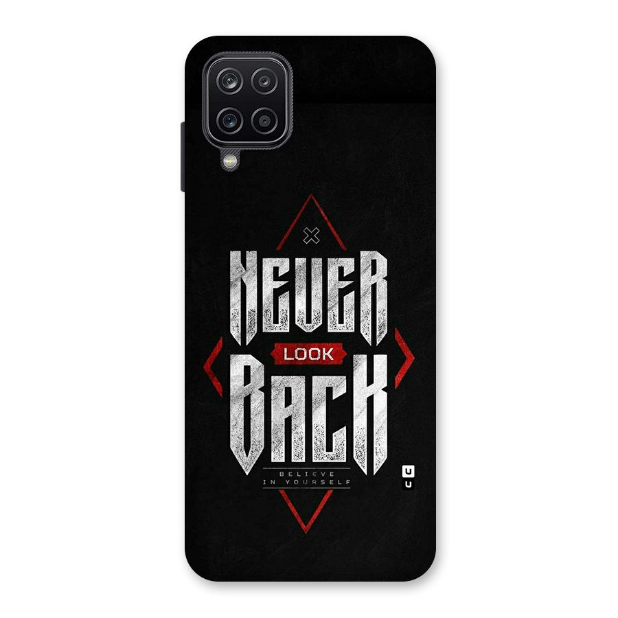 Never Look Back Diamond Back Case for Galaxy A12