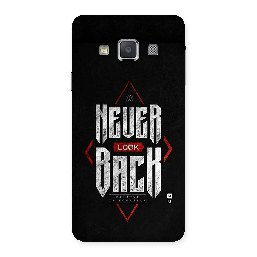 Never Look Back Diamond Back Case for Galaxy A3