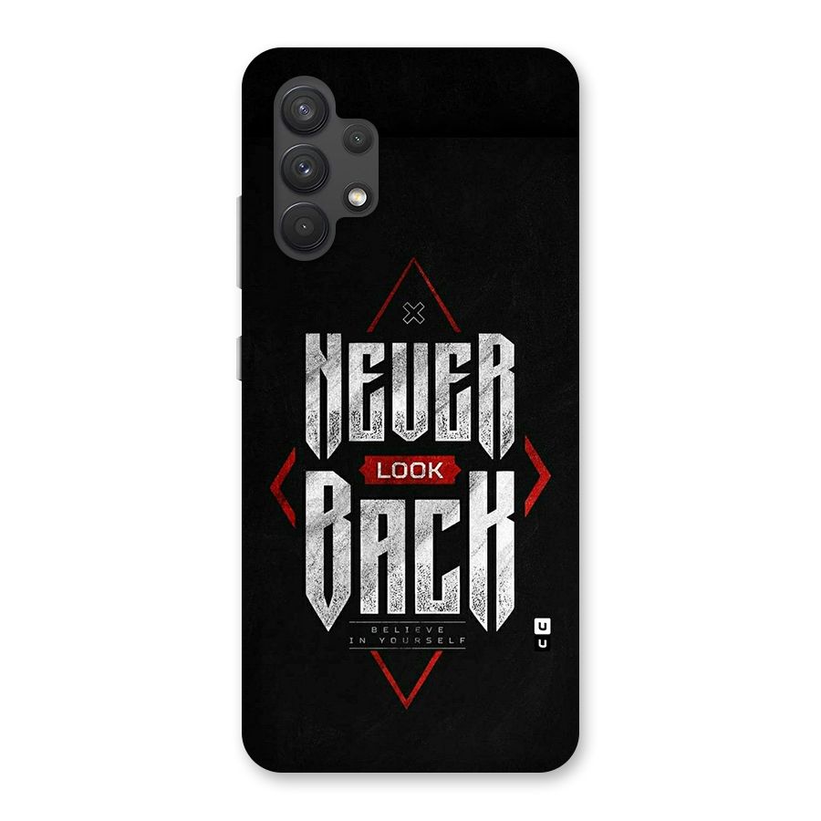 Never Look Back Diamond Back Case for Galaxy A32