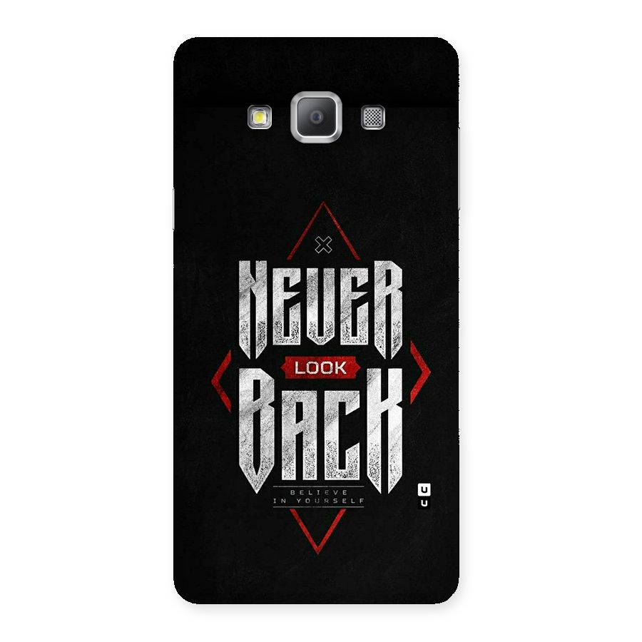 Never Look Back Diamond Back Case for Galaxy A7