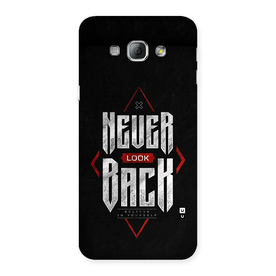 Never Look Back Diamond Back Case for Galaxy A8