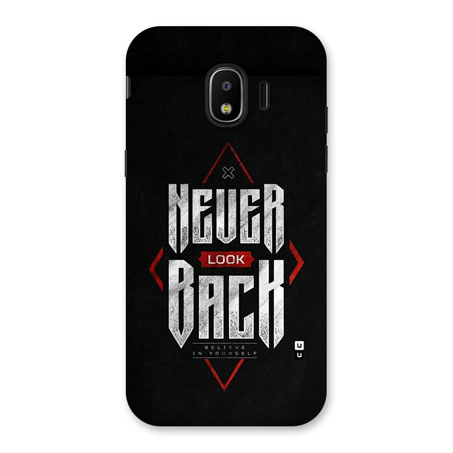 Never Look Back Diamond Back Case for Galaxy J2 Pro 2018