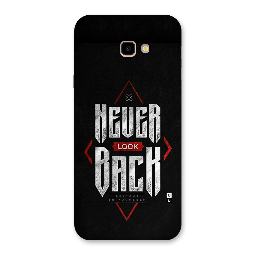 Never Look Back Diamond Back Case for Galaxy J4 Plus