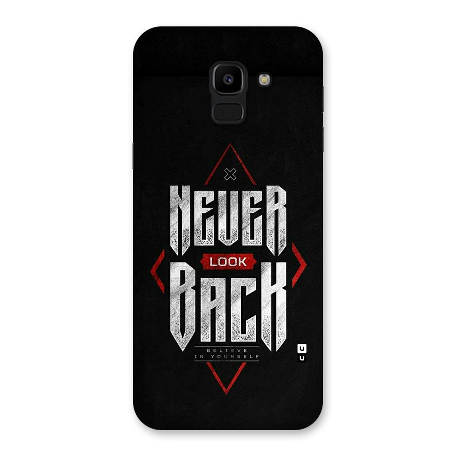 Never Look Back Diamond Back Case for Galaxy J6