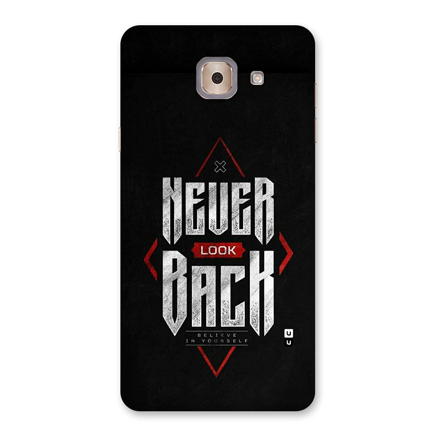 Never Look Back Diamond Back Case for Galaxy J7 Max
