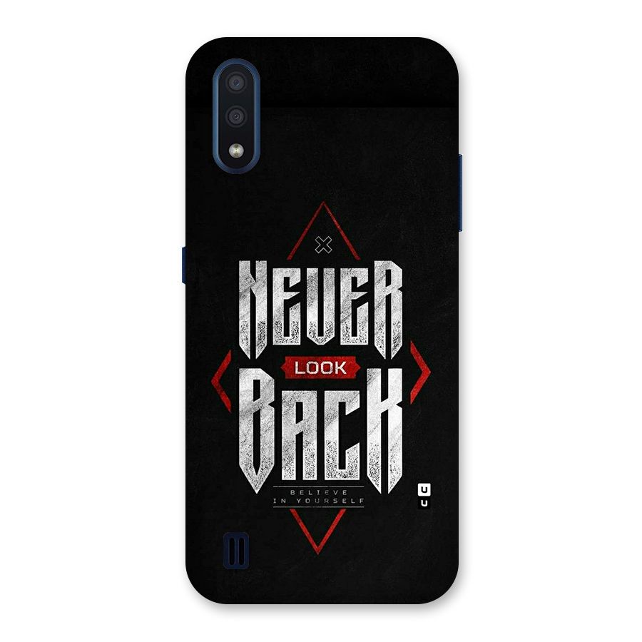 Never Look Back Diamond Back Case for Galaxy M01