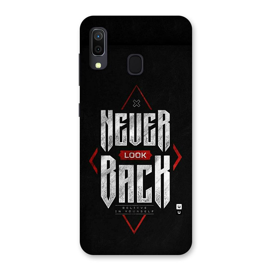 Never Look Back Diamond Back Case for Galaxy M10s