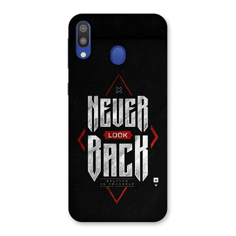 Never Look Back Diamond Back Case for Galaxy M20