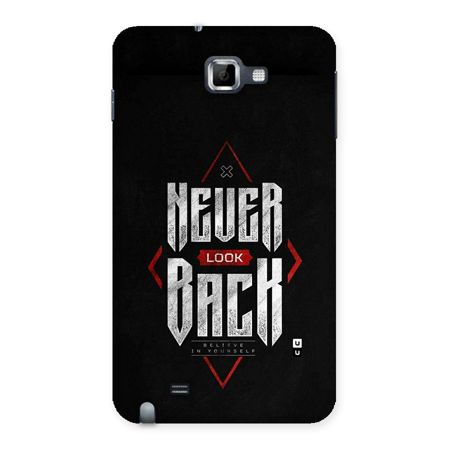 Never Look Back Diamond Back Case for Galaxy Note