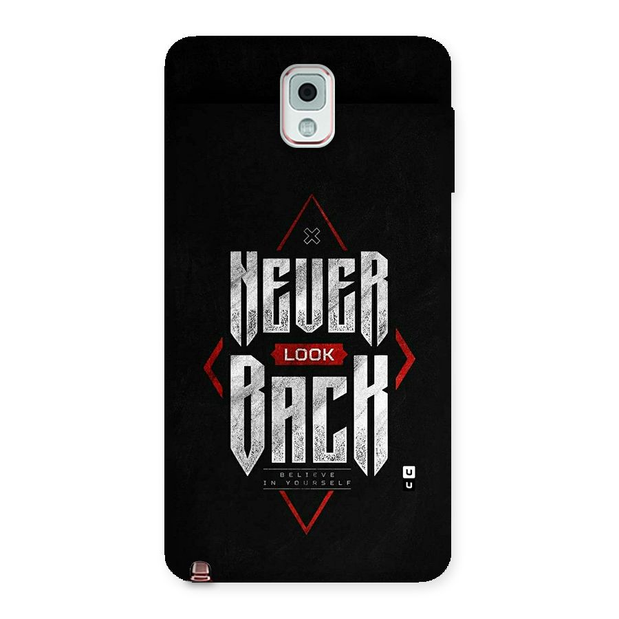 Never Look Back Diamond Back Case for Galaxy Note 3