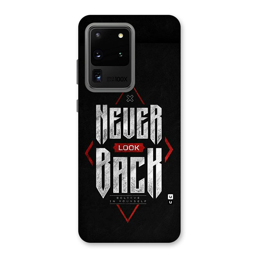 Never Look Back Diamond Back Case for Galaxy S20 Ultra