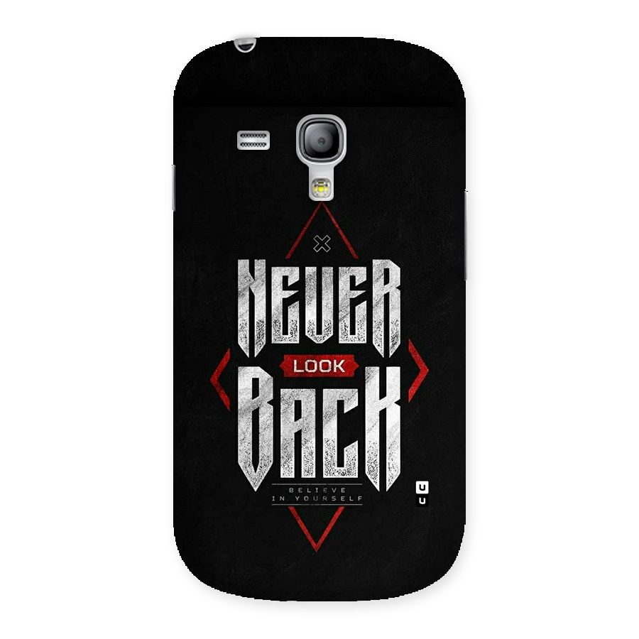 Never Look Back Diamond Back Case for Galaxy S3 Mini