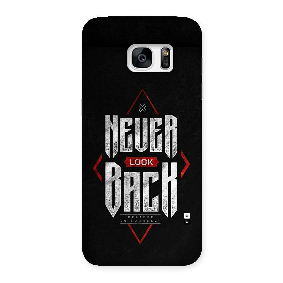 Never Look Back Diamond Back Case for Galaxy S7 Edge