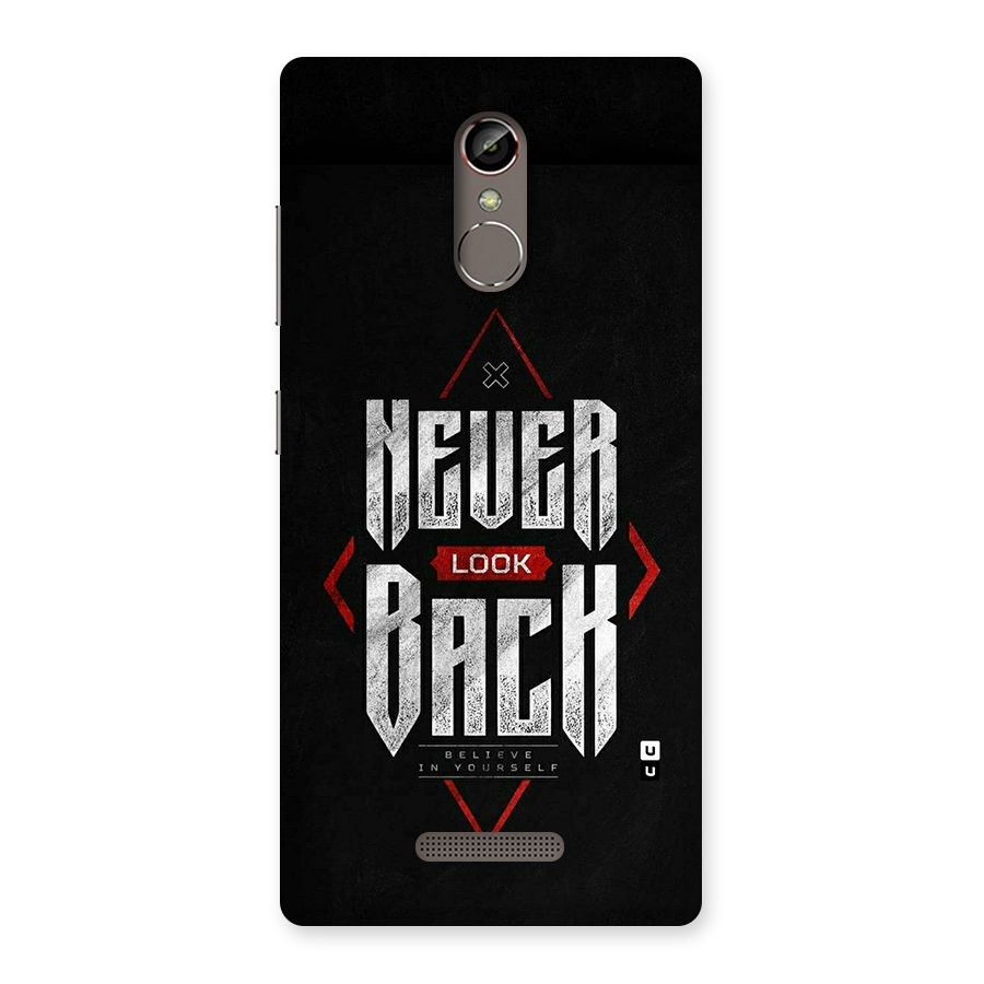 Never Look Back Diamond Back Case for Gionee S6s