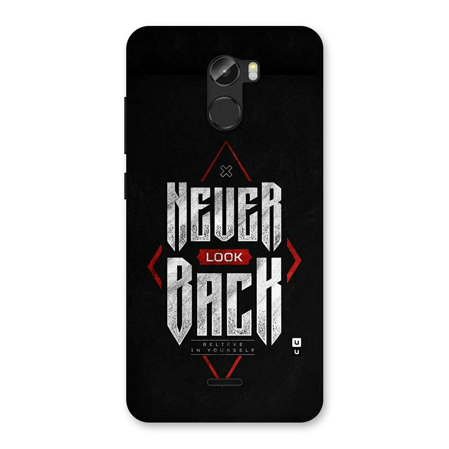 Never Look Back Diamond Back Case for Gionee X1