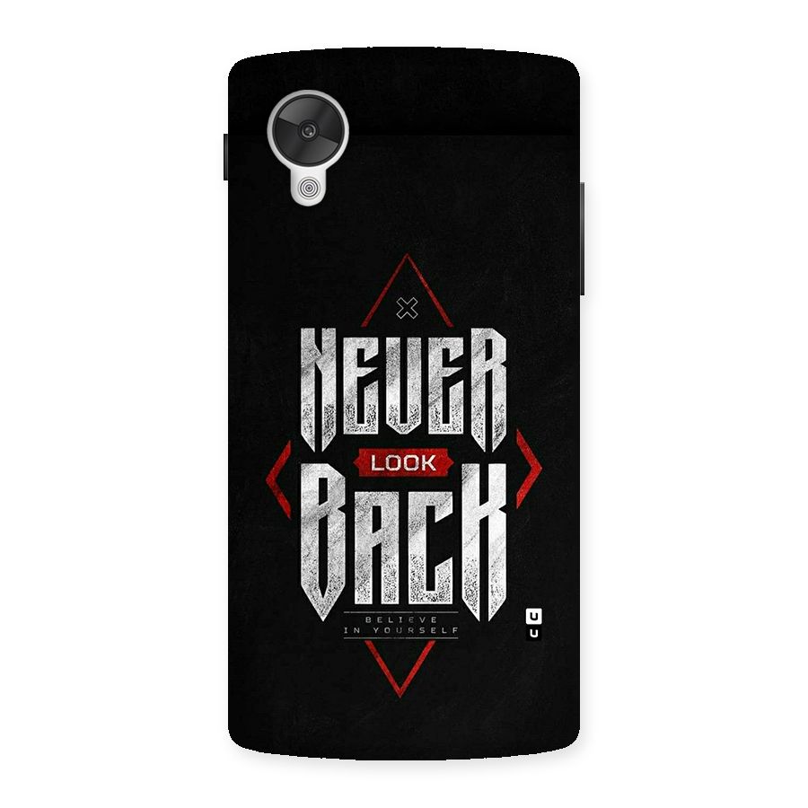 Never Look Back Diamond Back Case for Google Nexus 5