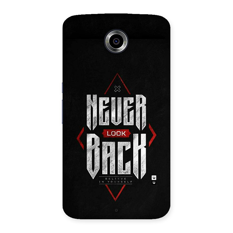 Never Look Back Diamond Back Case for Google Nexus 6