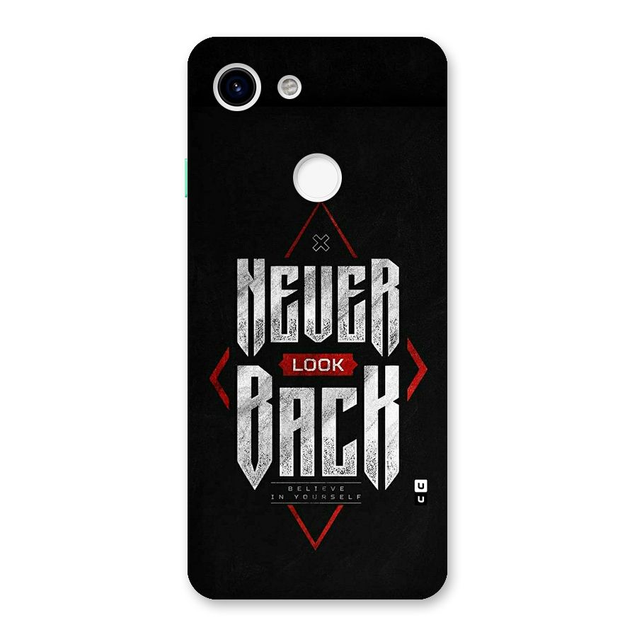 Never Look Back Diamond Back Case for Google Pixel 3