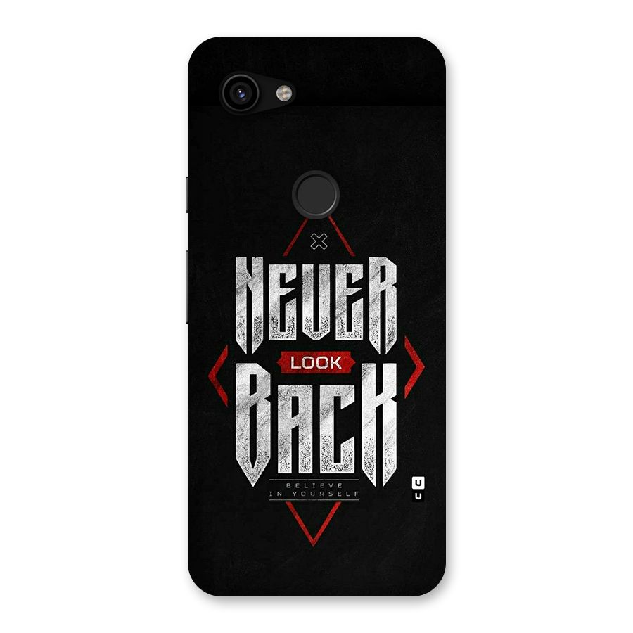 Never Look Back Diamond Back Case for Google Pixel 3a