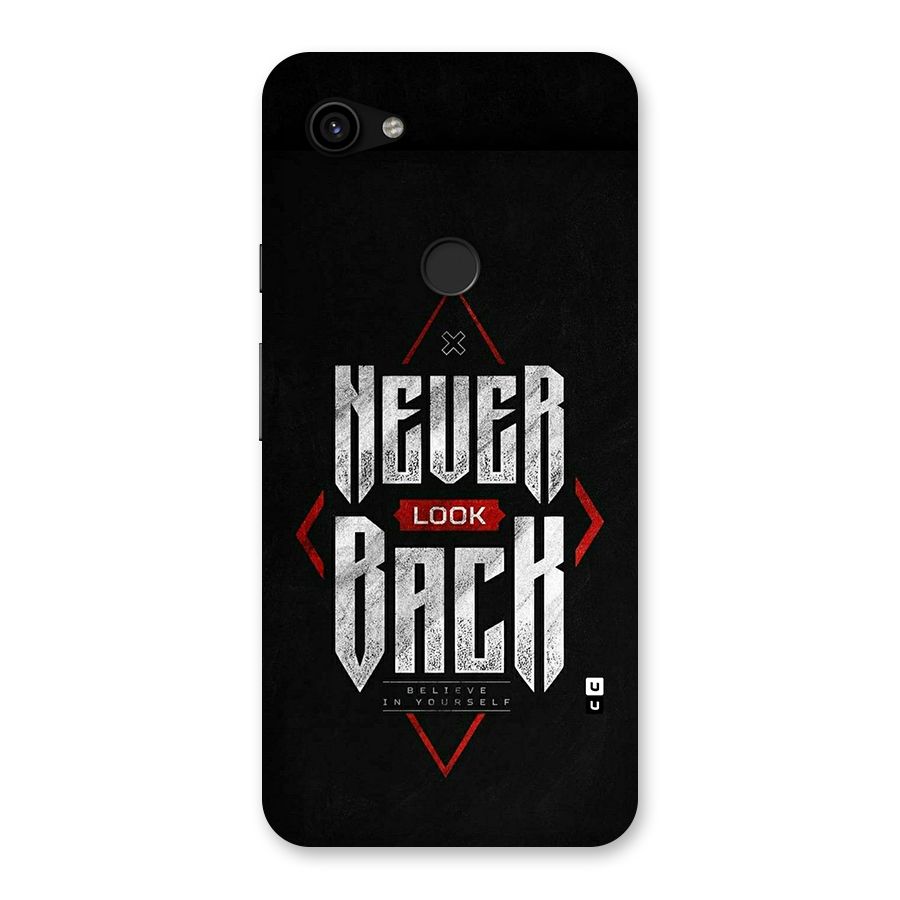 Never Look Back Diamond Back Case for Google Pixel 3a XL