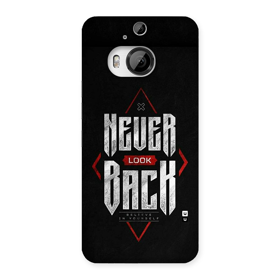 Never Look Back Diamond Back Case for HTC One M9 Plus