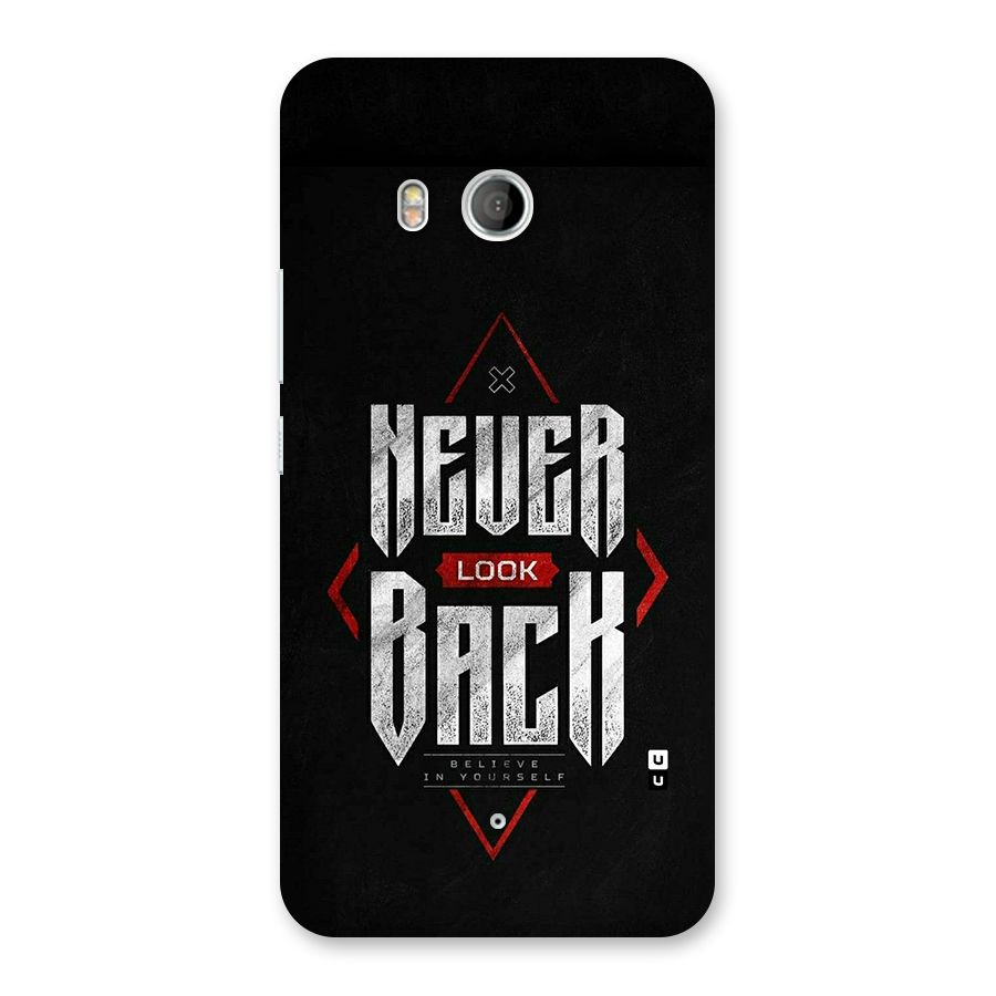 Never Look Back Diamond Back Case for HTC U11