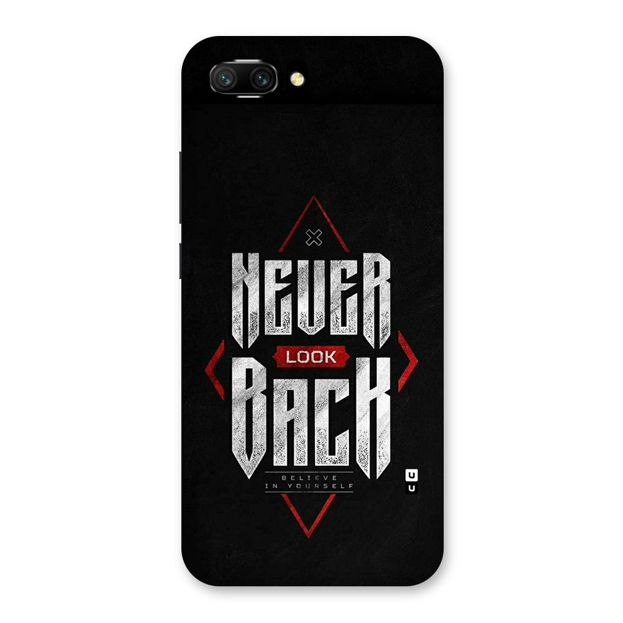 Never Look Back Diamond Back Case for Honor 10