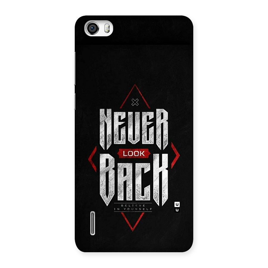 Never Look Back Diamond Back Case for Honor 6