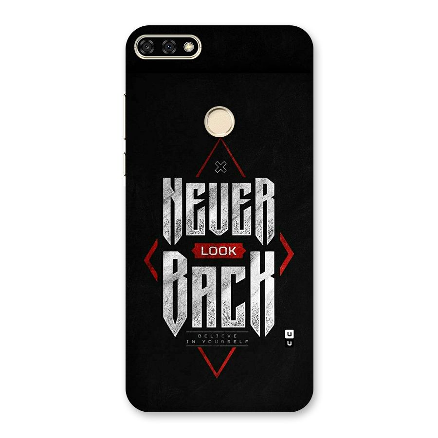 Never Look Back Diamond Back Case for Honor 7A