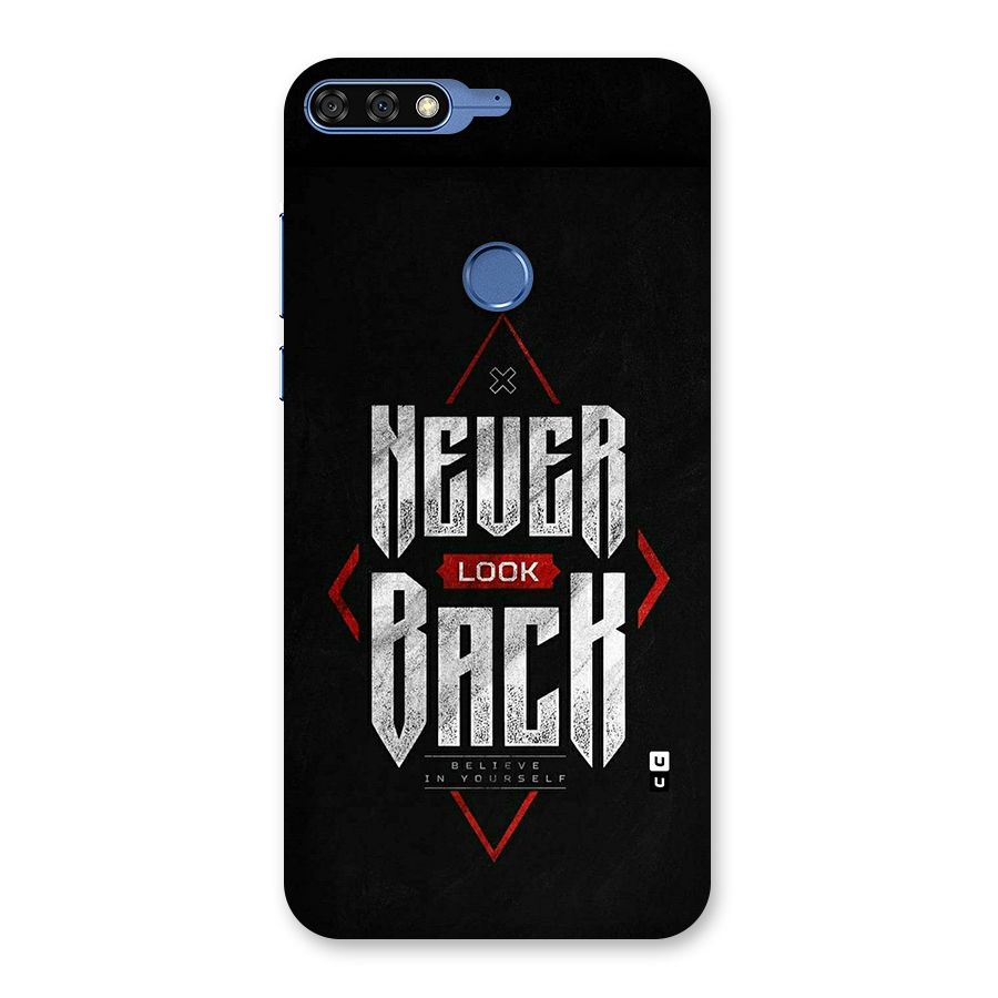 Never Look Back Diamond Back Case for Honor 7C
