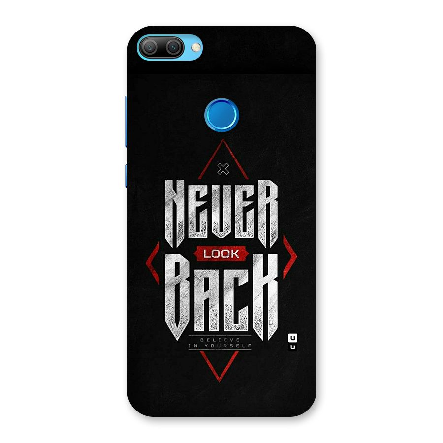 Never Look Back Diamond Back Case for Honor 9N