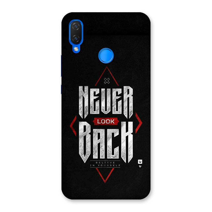 Never Look Back Diamond Back Case for Huawei P Smart Plus
