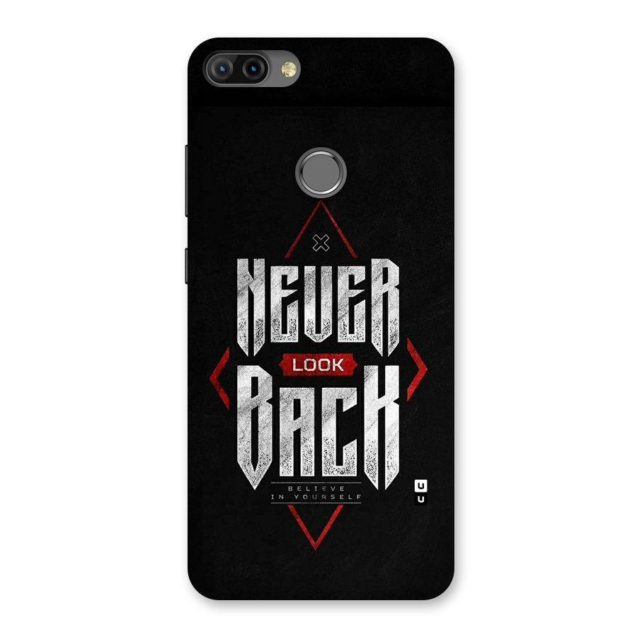 Never Look Back Diamond Back Case for Infinix Hot 6 Pro