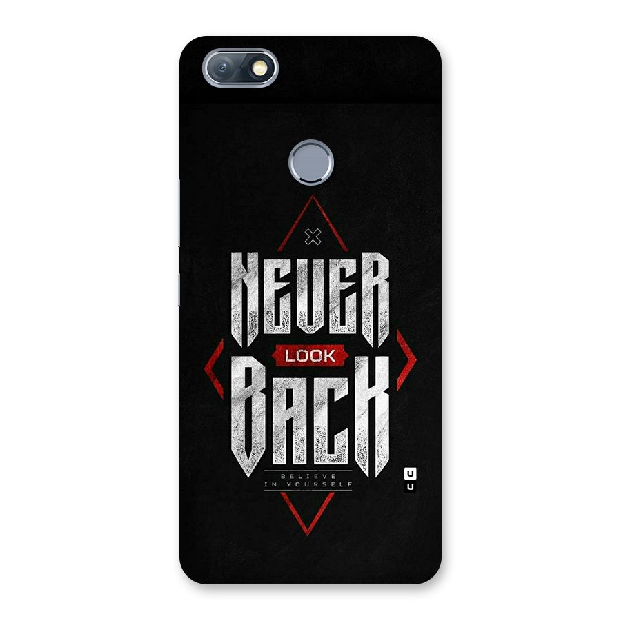 Never Look Back Diamond Back Case for Infinix Note 5