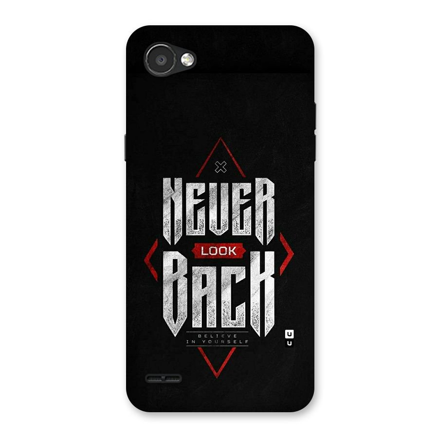 Never Look Back Diamond Back Case for LG Q6