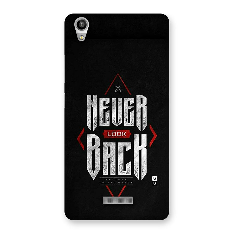 Never Look Back Diamond Back Case for Lava Pixel V1