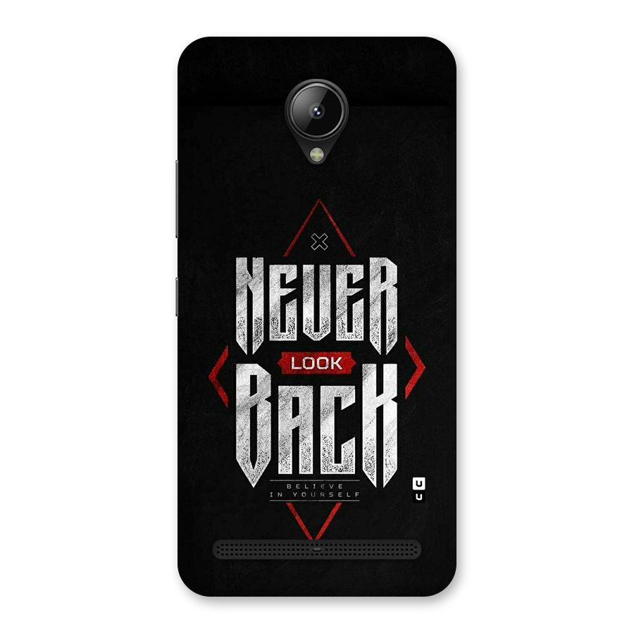 Never Look Back Diamond Back Case for Lenovo C2