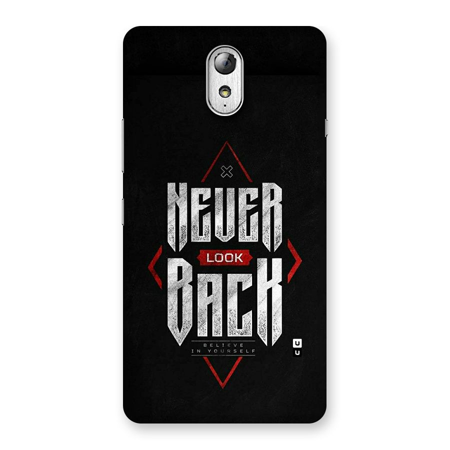 Never Look Back Diamond Back Case for Lenovo Vibe P1M