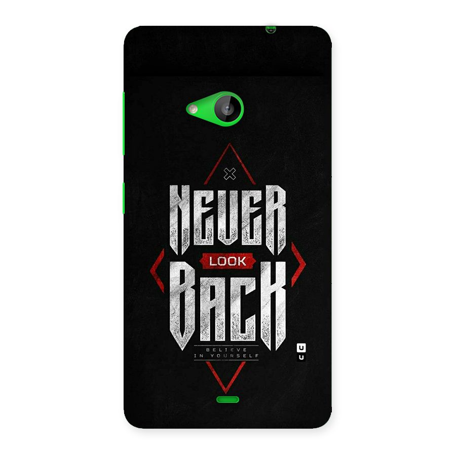Never Look Back Diamond Back Case for Lumia 535