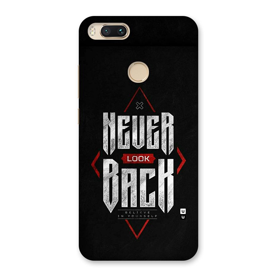 Never Look Back Diamond Back Case for Mi A1
