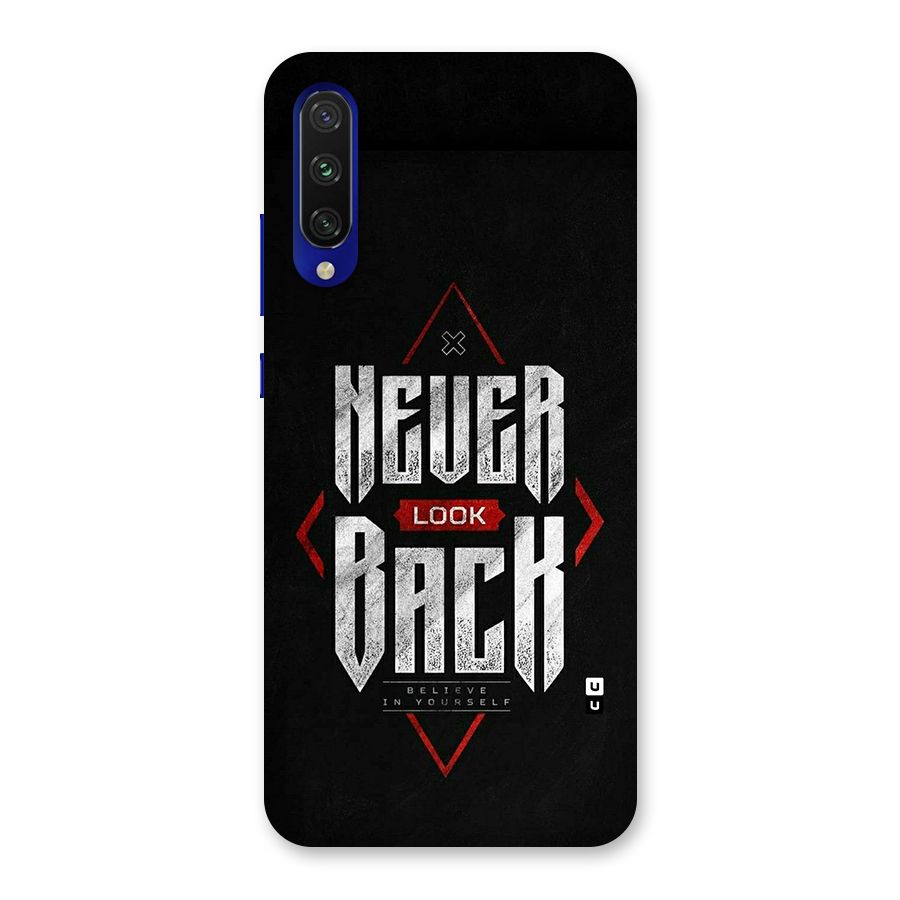 Never Look Back Diamond Back Case for Mi A3