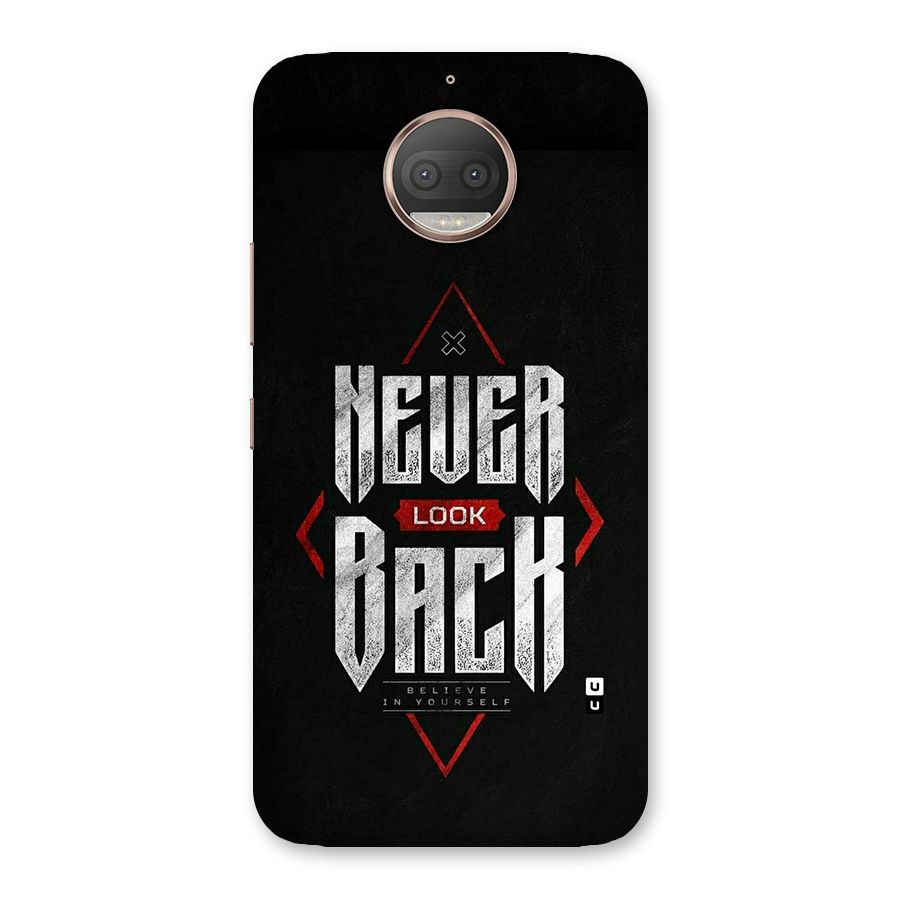 Never Look Back Diamond Back Case for Moto G5s Plus